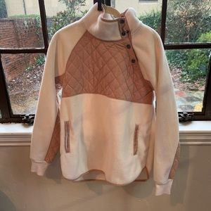 Abercrombie Asymmetrical Snap-up Fleece Small